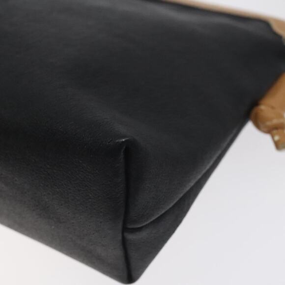 GUCCI Shoulder Bag Leather Black - Picture 10 of 16